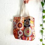 colorful patchwork bag