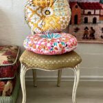 Round Cushion Kasbah ochre