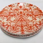 Spice Island Indigo porcelain dinner plates bright and unique homewares australia