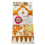 Cotton Tea Towel Kasbah ochre