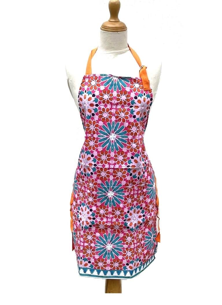 Canvas Apron Morocco Pink