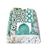 Cotton Beach Towel Casablanca Aqua