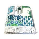 Beach Towel Turquoise Casablanca