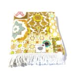 Cotton Beach Towel Kasbah Mustard and Yellow