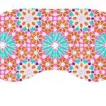 Velvet Eye Mask Morocco Pink